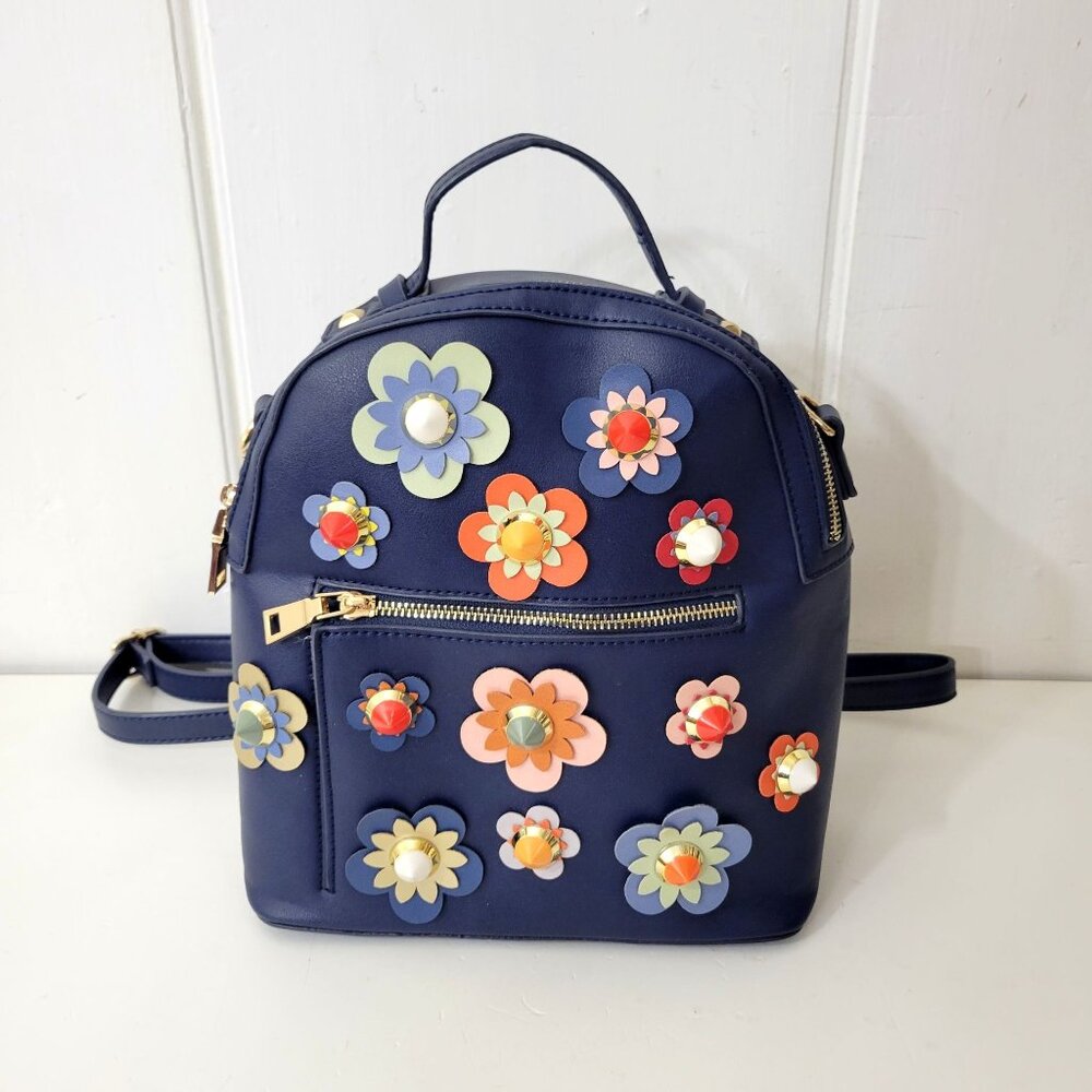 Urban Expressions Pandora Floral Backpack Vegan Leather